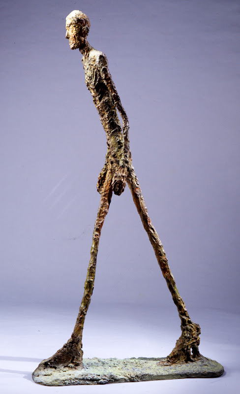 Homem que caminha. Alberto Giacometti.