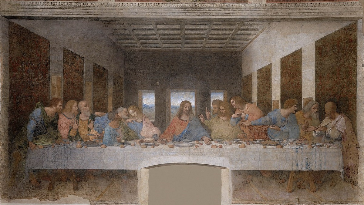 Leonardo da Vinci. Última Ceia