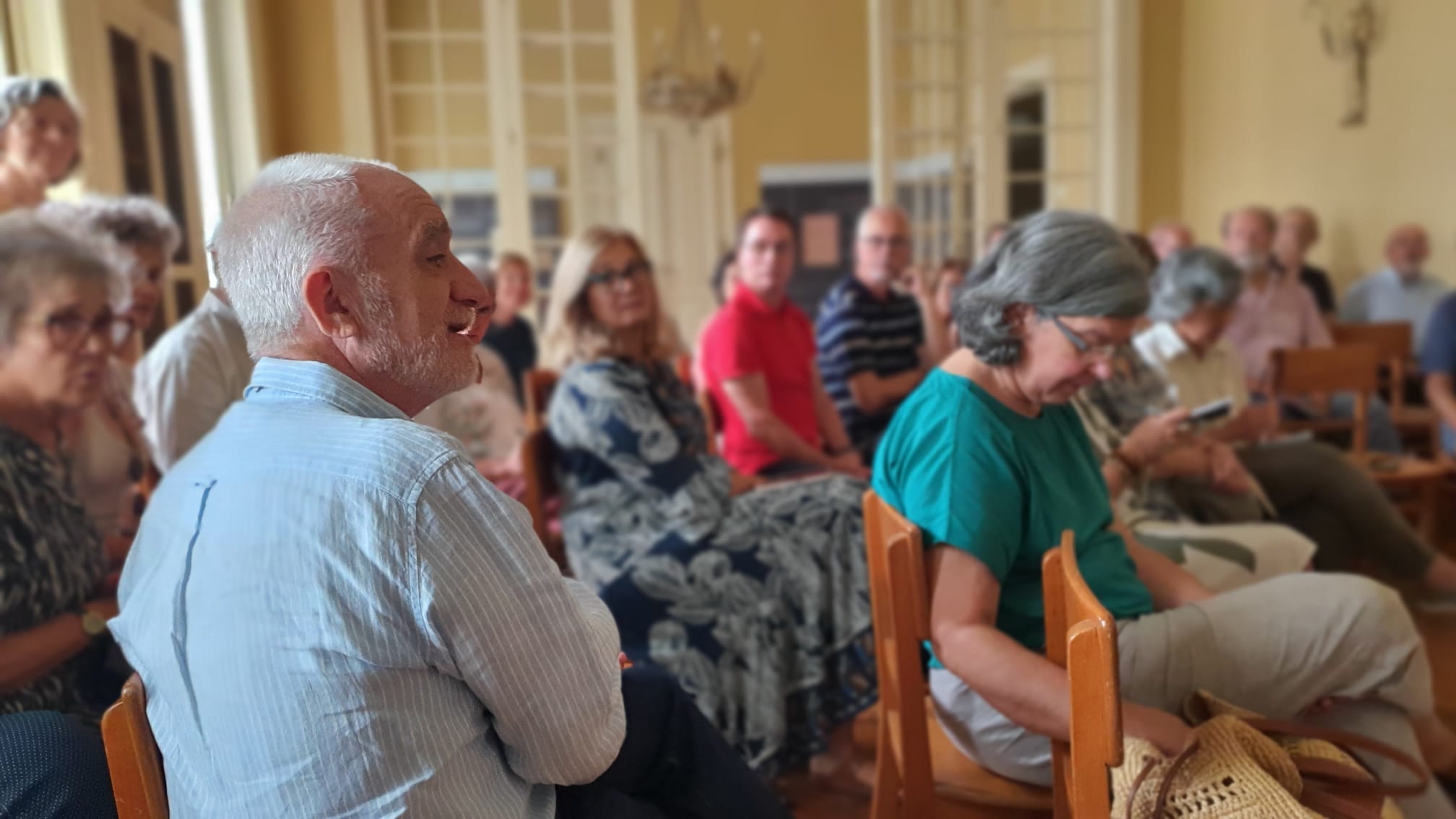 Encontro de leitores do 7MARGENS em Lisboa, 20 setembro 2025. Foto Clara Raimundo (5)