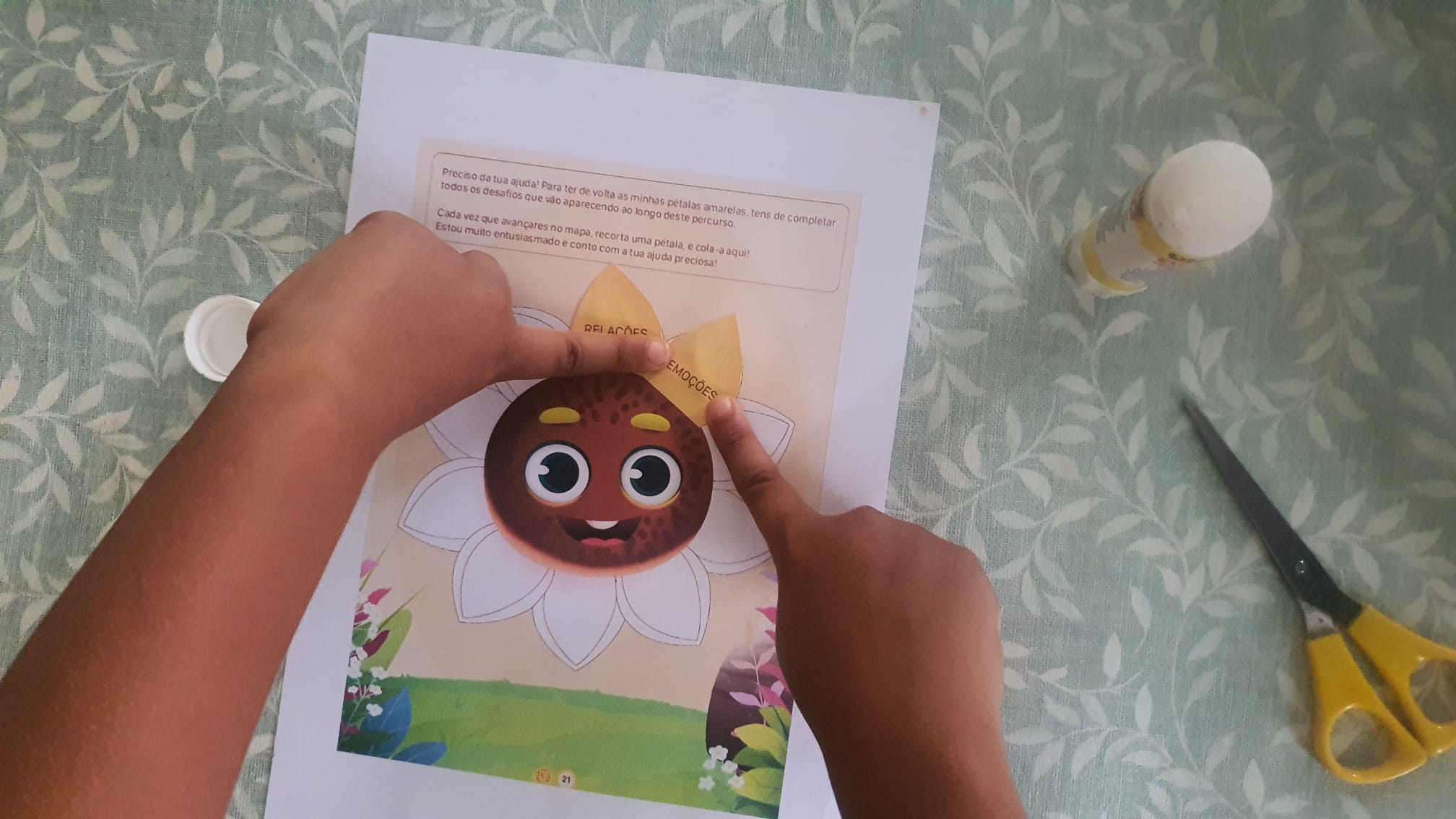 Crianças experimentam os dois novos programas de prevenção de violência sexual do Grupo Vita. Foto Clara Raimundo