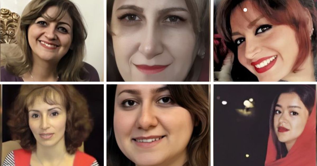 seis mulheres baha'is condenadas em agosto 2025 foto DR