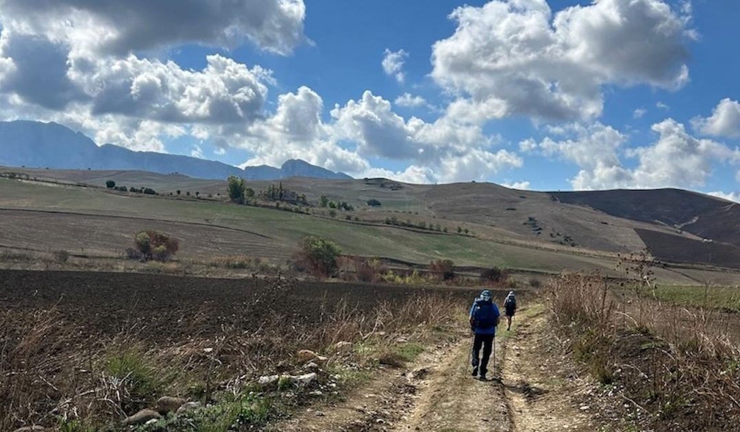190 quilómetros a pé ao longo da Magna Via Francigena