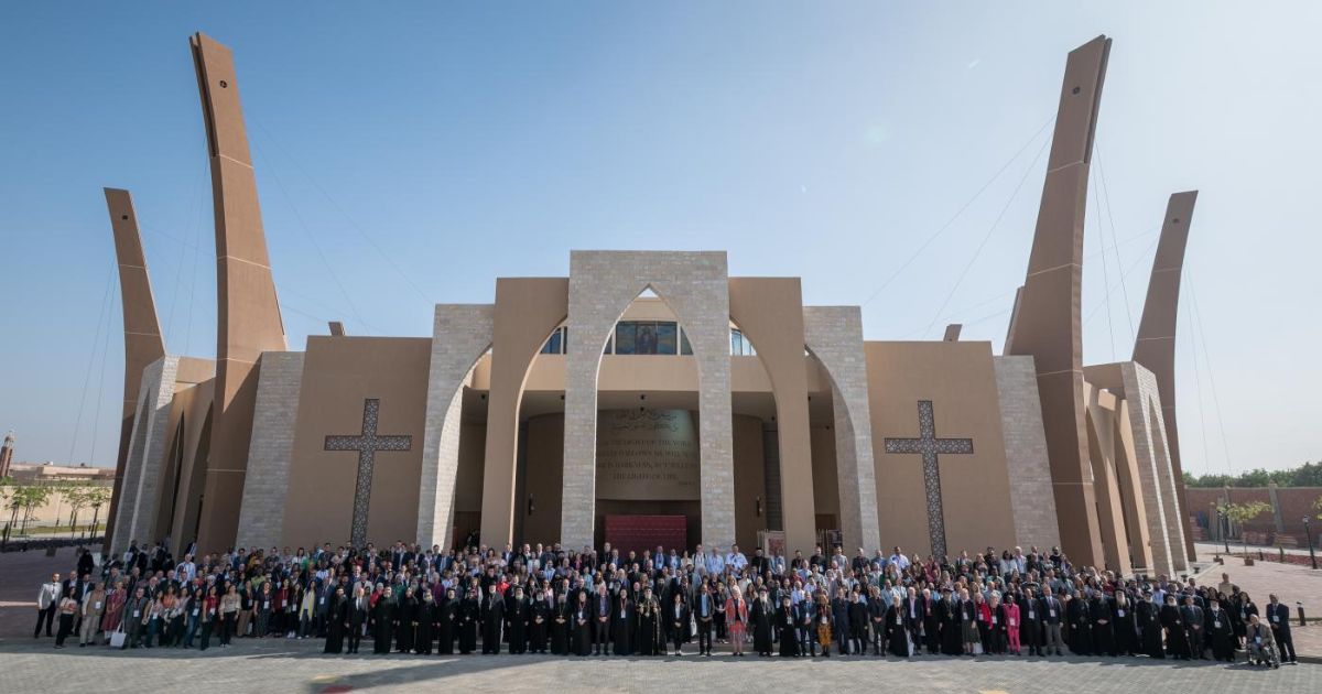 Cerca de 400 líderes e teólogos estiveram reunidos no Egito para a sexta Conferência Mundial sobre Fé e Ordem do Conselho Mundial de Igrejas Foto Albin HillertCMI