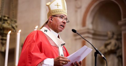 Rui Valério, Patriarca de Lisboa, durante as ordenações sacerdotais, 29 junho 2025. Foto Filipe AmorimPatriarcado Lisboa