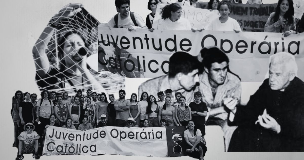 100 anos da JOC. Pormenor do cartaz