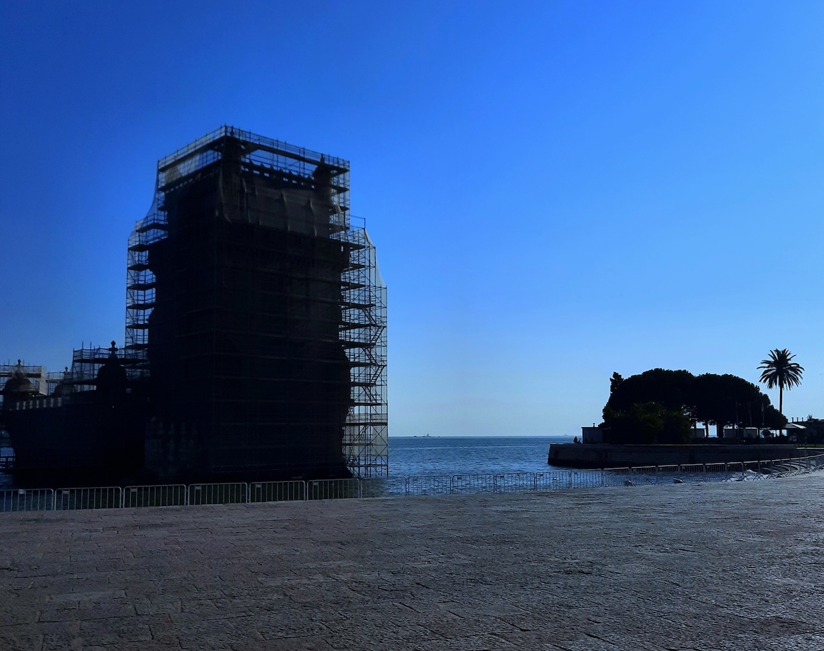 Torre de Belém fotografada a 12 de Julho de 2025. Foto © Pero Joséres