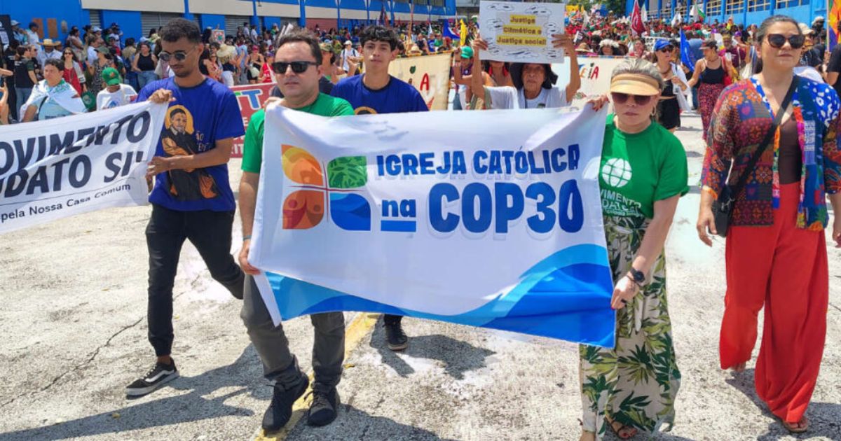 A Igreja Católica marcou presença na COP30. Foto CIDSEReproduction