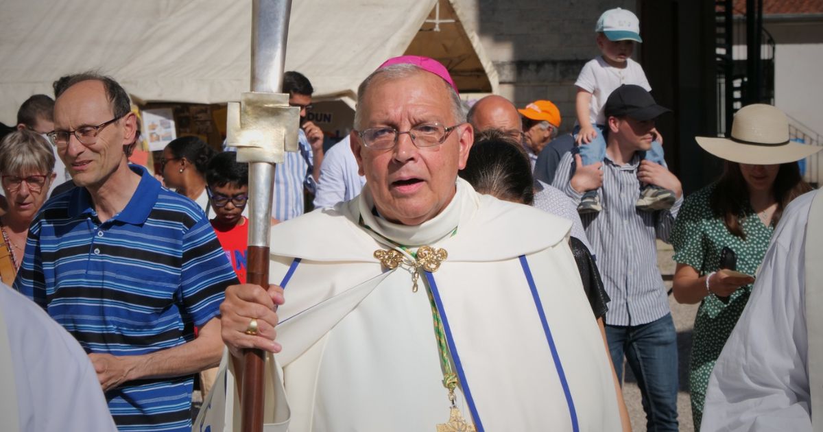 Bispo Jean-Paul Gusching, ex-bispo de Verdun, França. Foto Diocese de Verdun Bispo Jean-Paul Gusching, ex-bispo de Verdun, França. Foto Diocese de Verdun