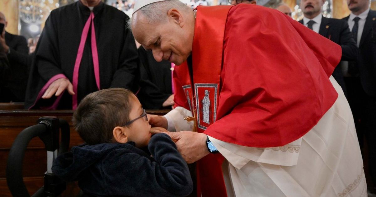 Leão XIV durante o encontro com bispos, sacerdotes, religiosos e agentes pastorais em Istambul. 28 nov 2025. Foto VM Leão XIV durante o encontro com bispos, sacerdotes, religiosos e agentes pastorais em Istambul. 28 nov 2025. Foto VM