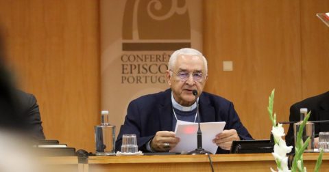 Igreja Católica portuguesa paga mais de 1,6 milhões de euros a vítimas de abuso O bispo José Ornelas na abertura 212.ª Assembleia Plenária da CEP. Foto EcclesiaMC