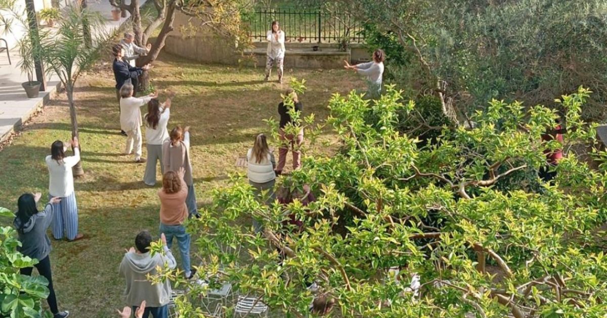 Retiro de iniciação à meditação promovido pela rede Amigos del Desierto no Uruguai, no início de novembro. Foto Amigos del Desierto