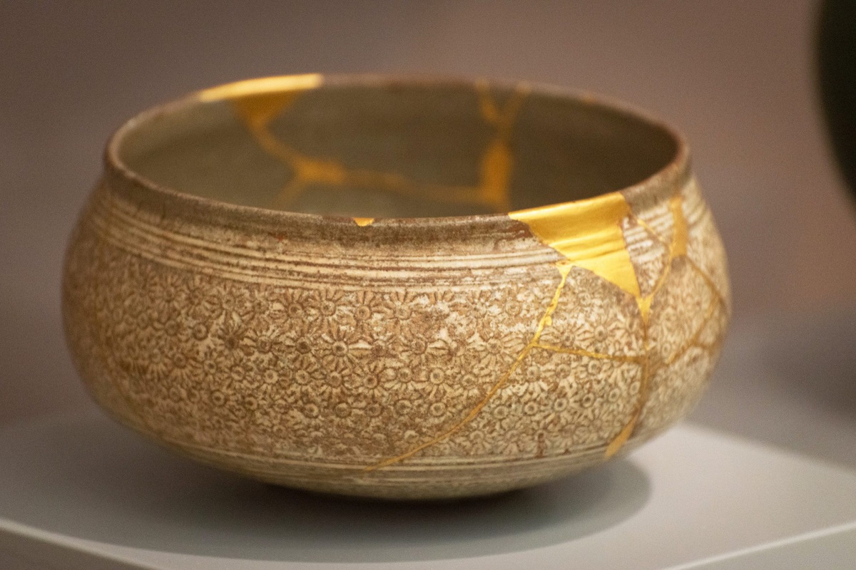 Taça. Kintsugi.