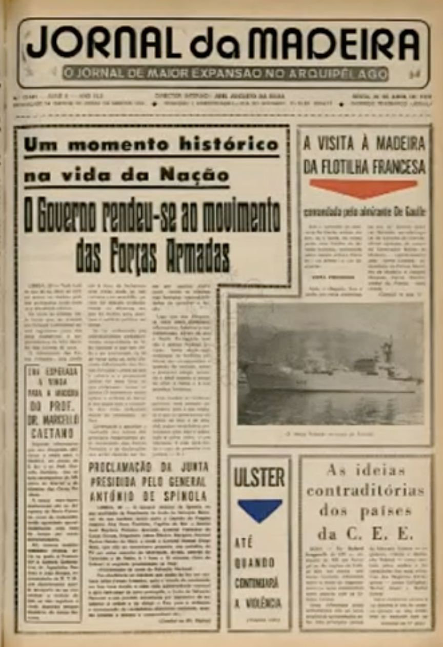 Jornal da Madeira, Funchal