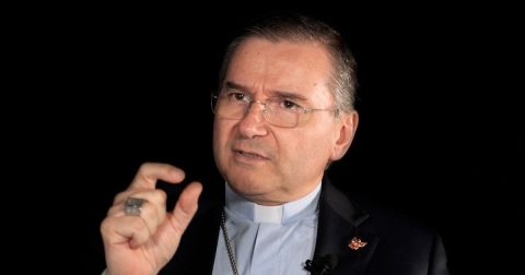 "Nem os párocos são monarcas, nem os leigos miniaturas de padres" Cardeal Américo Aguiar Foto Rede Sinodal em Portugal