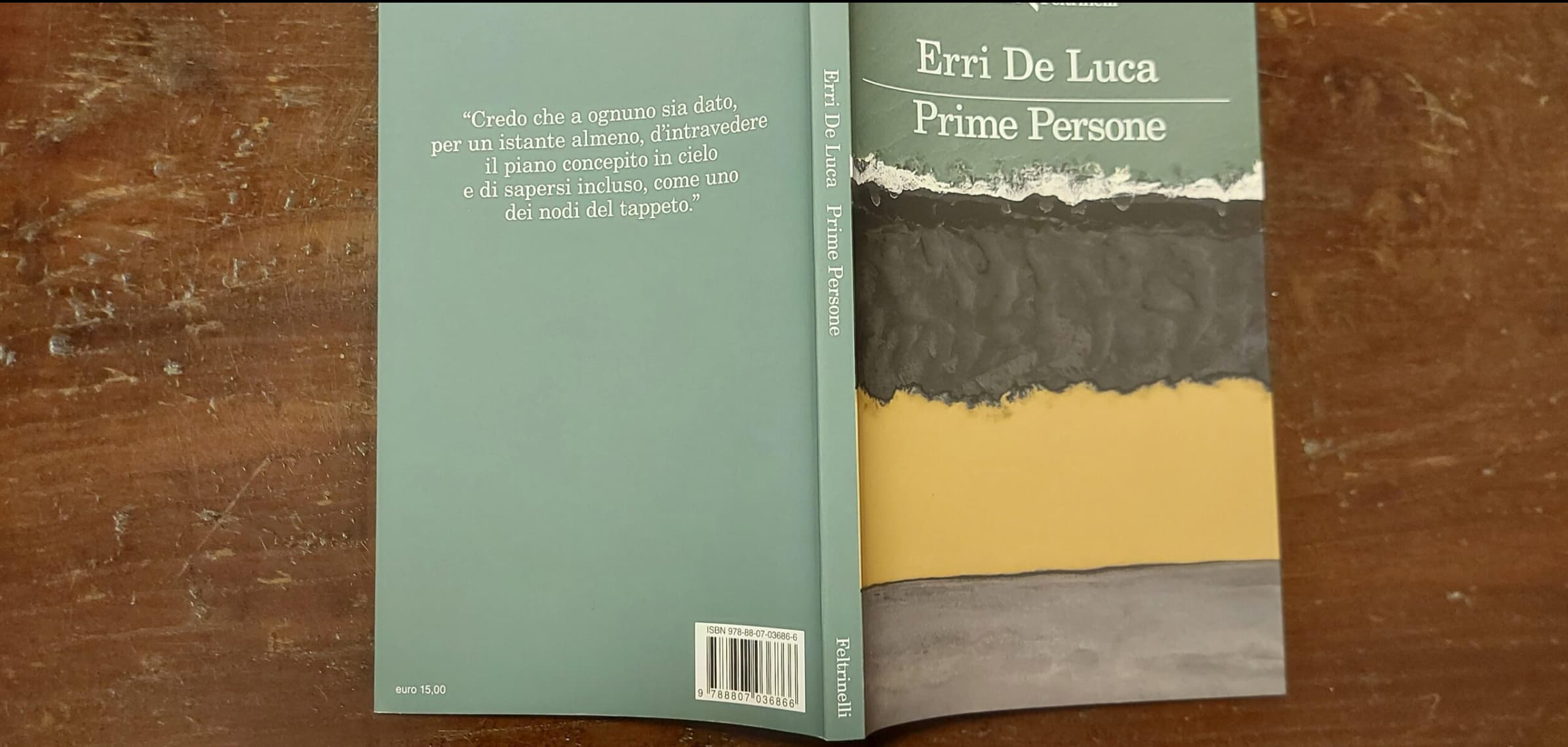 Capa da edição italiana de Prime Persone