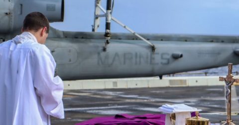 Marinha, EUA. Foto Archdiocese for the Military Services, USA