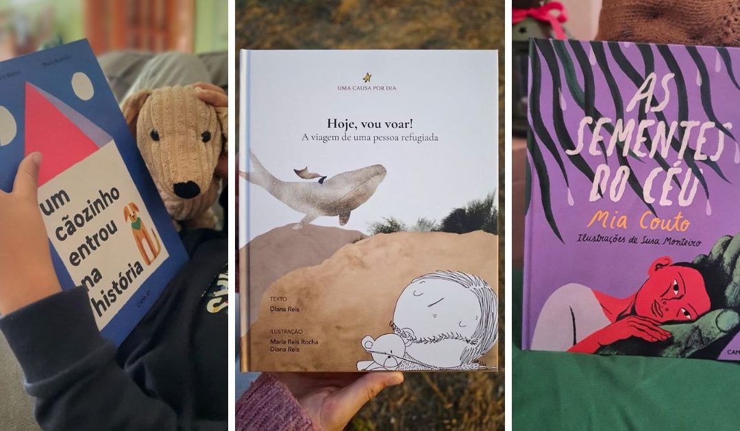 Três livros ilustrados que não são de Natal, mas podem muito bem ser o presente ideal