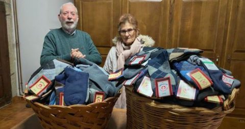 Meias novas e palavras de esperança para quem vai passar o Natal na prisão Recolha de meias que serão oferecidas como presentes simbólicos aos reclusos dos Estabelecimentos Prisionais de Bragança e de Izeda. Foto diocese braganca miranda