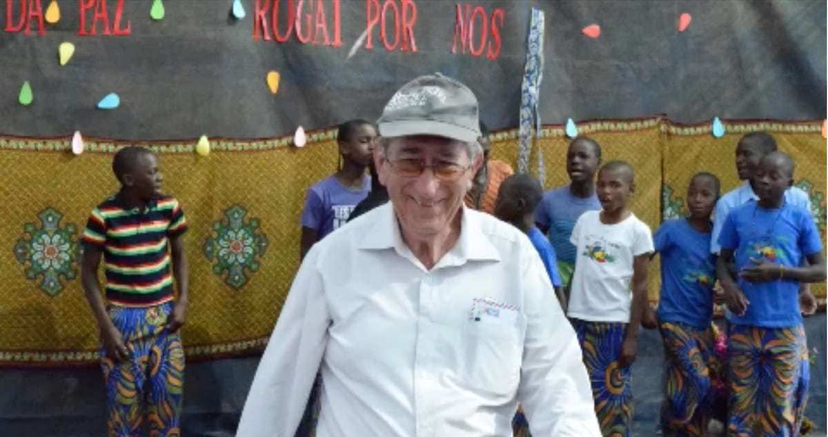 Vicente Berenguer, como muitos dos padres missionários, era profundamente moçambicano, disse Nélson Saúte. Foto: Direitos reservados (captura).