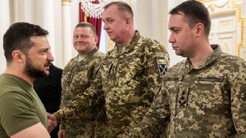 Pró Zelensky e anti corrupção. Zelensky
