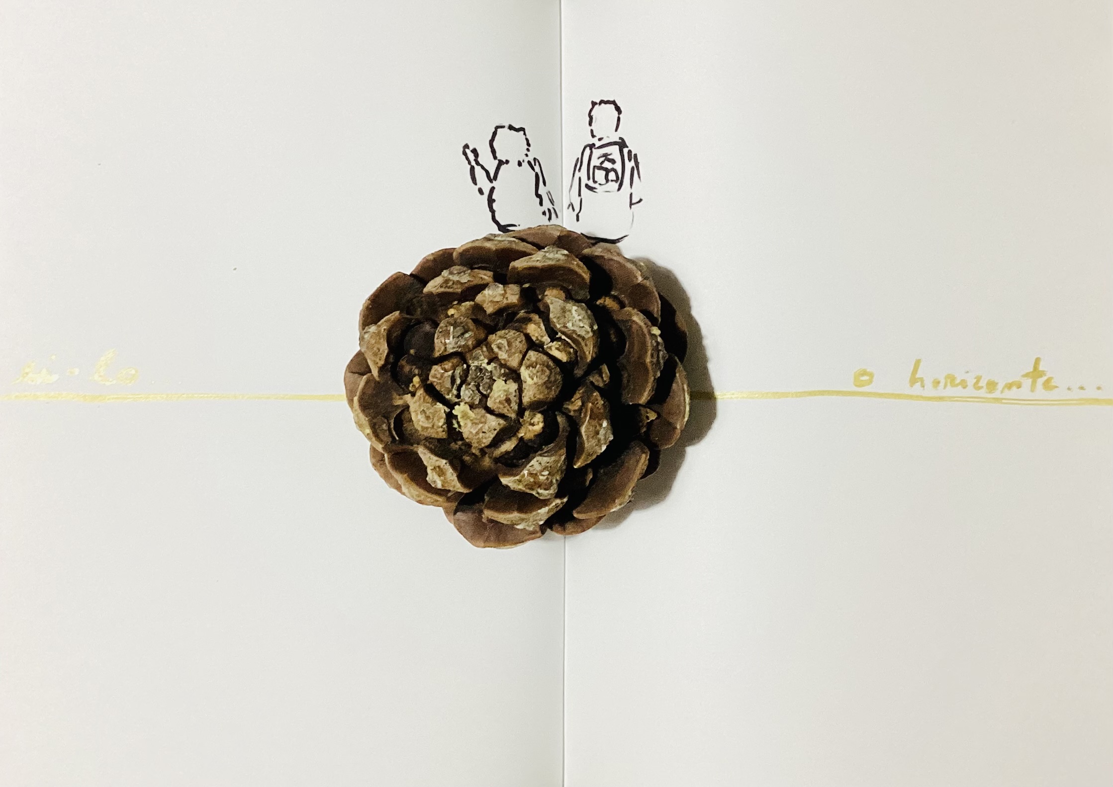 O fruto de nos religarmos…. Ilustração © Cláudio Louro (2025)