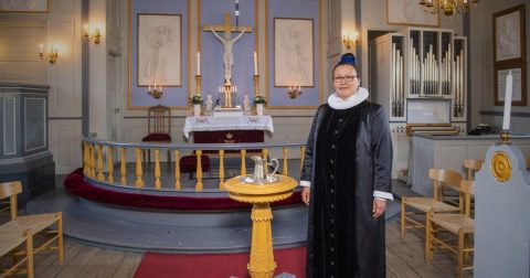 Bispa Paneeraq Siegstad Munk. Foto A Igreja da Gronelândia