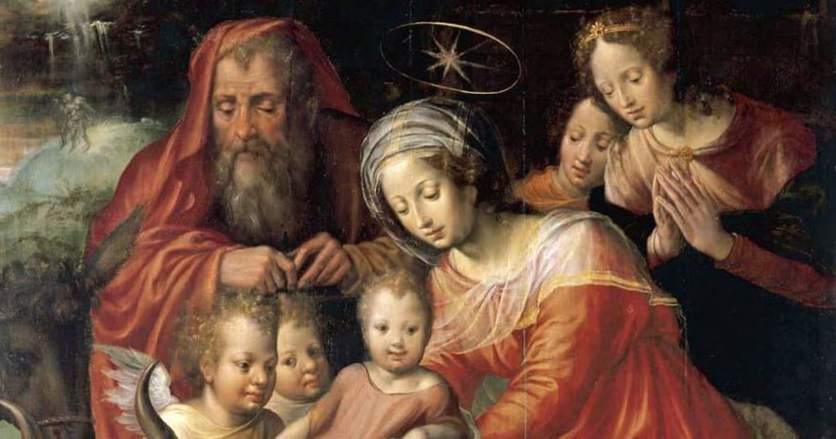 "A Natividade" (pormenor), Jacob de Backer, Domínio público, via Wikimedia Commons.