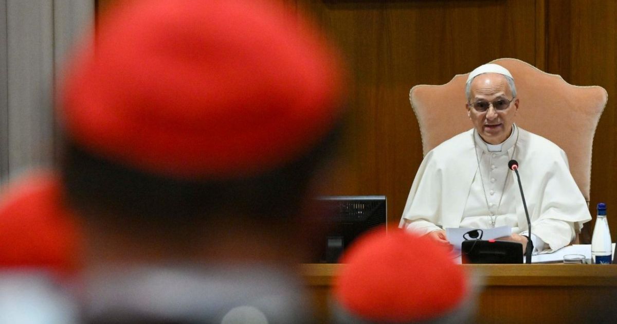 Papa na abertura do Consistório, 7 janeiro 2025. Foto @Vatican Media