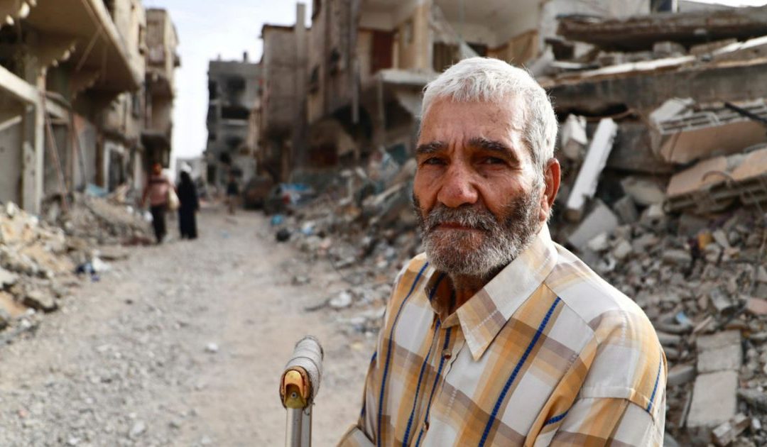 Há uma crise de saúde física e mental dos idosos em Gaza… e está a ser ignorada
