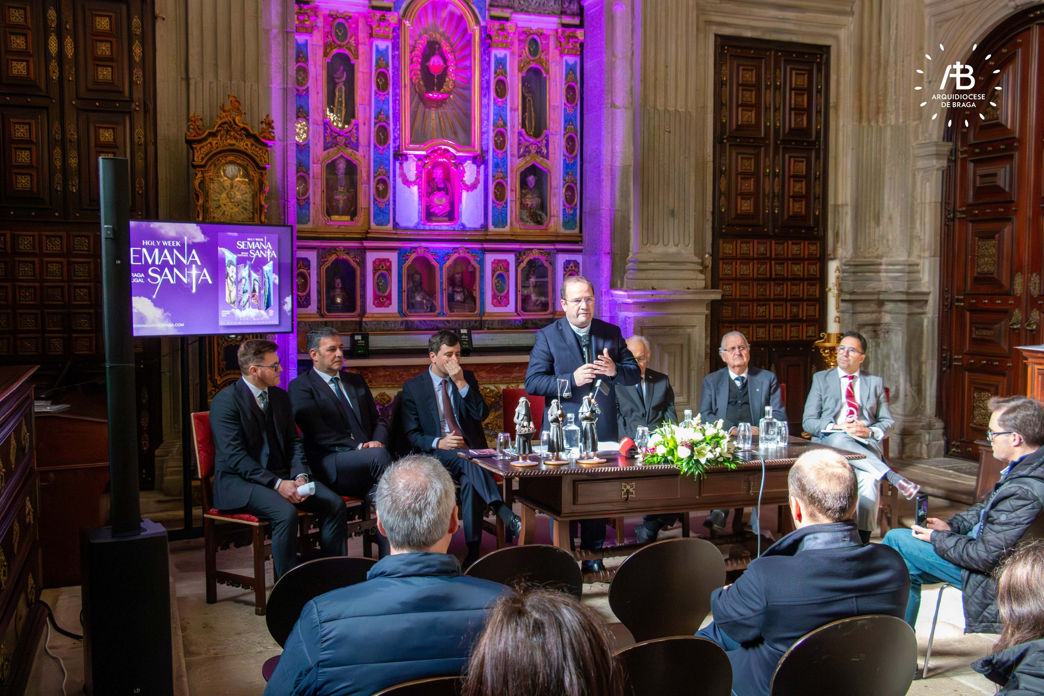 O programa das Solenidades da Quaresma e Semana Santa de Braga foi apresentado esta terça-feira. Foto Arquidiocese de Braga