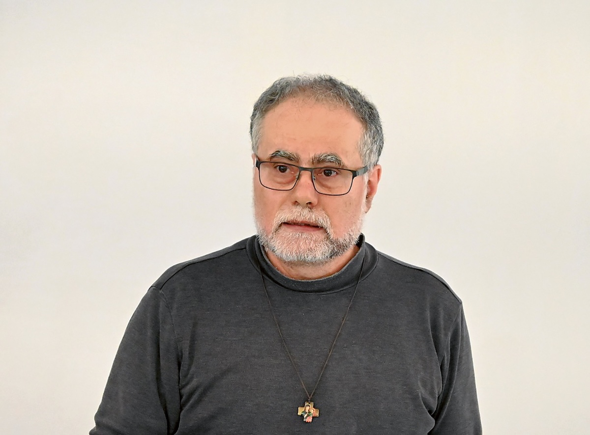 Padre Pedro Louro (aqui em março de 2026) é natural de Cardigos e viveu na Coreia do Sul durante 16 anos. Foto: Direitos reservados. Consolata