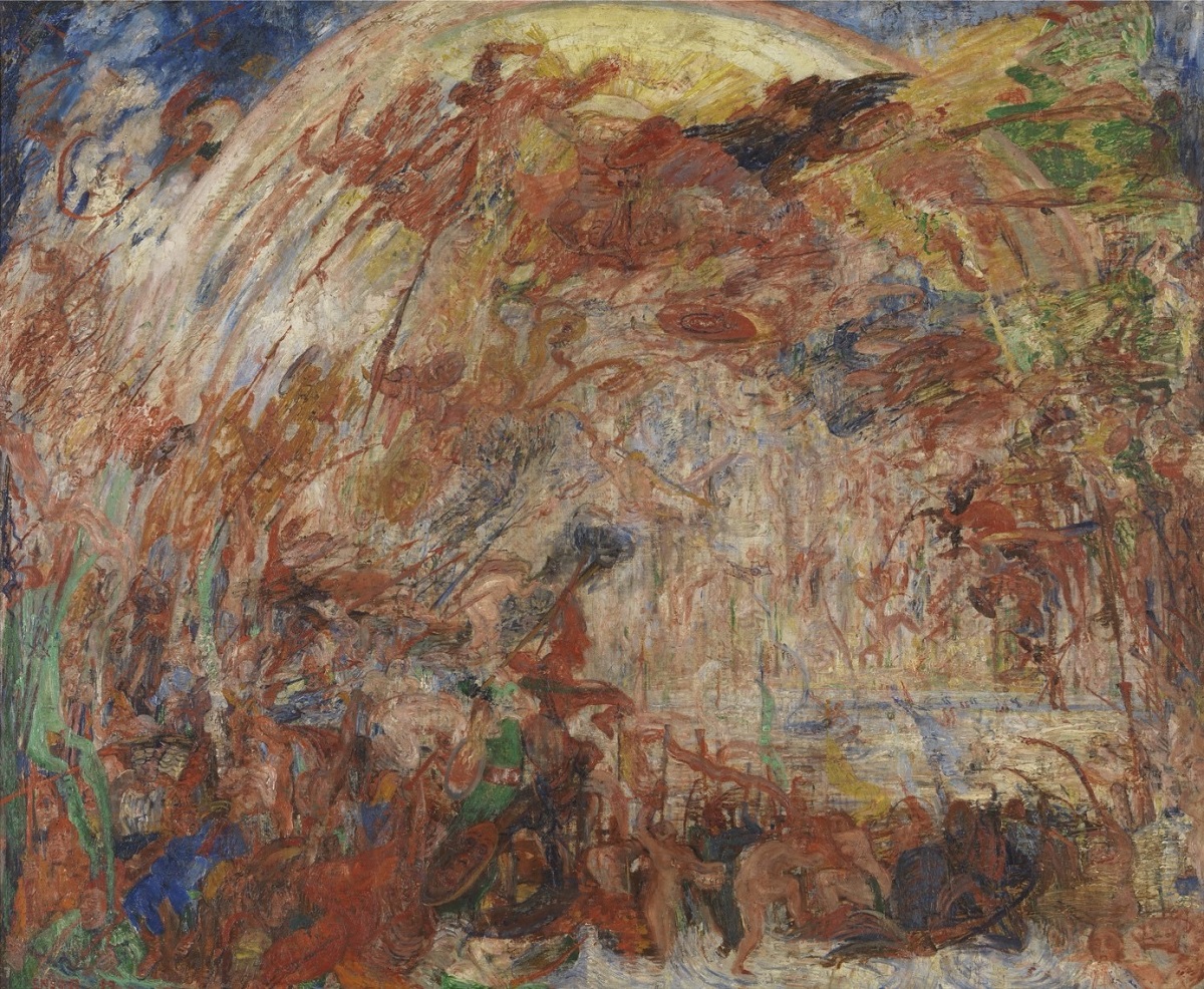 James Ensor, A Queda dos Anjos Rebeldes