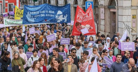 Líderes religiosos e civis condenam ataque durante Marcha pela Vida Marcha pela Vida, Lisboa, 21 março 2026. Foto © FPV