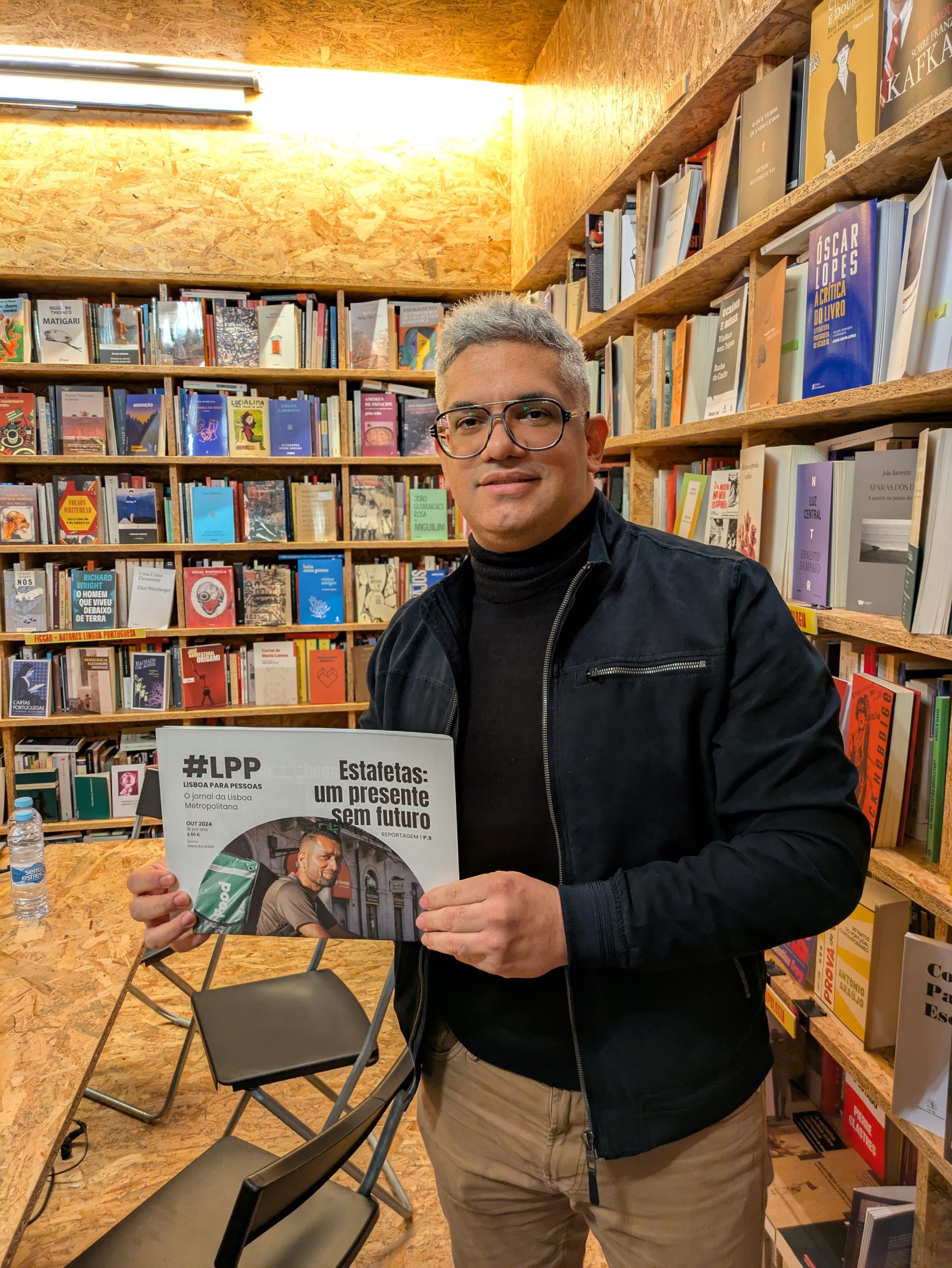 Hans Donner, estafeta. Foto DR