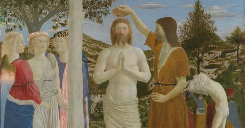 Piero della Francesca, Baptismo de Cristo