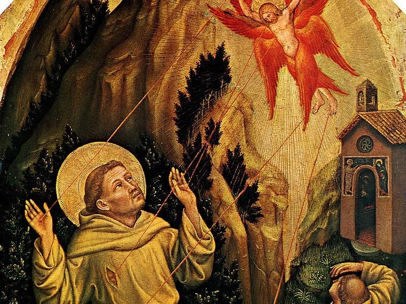 Giotto di Bondone, Francisco de Assis, estigmas