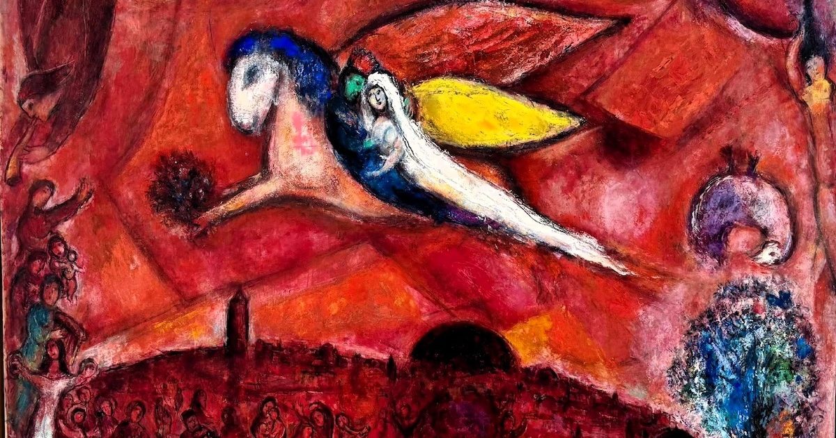 Chagall, Cântico dos Cânticos-IV (1958) Chagall