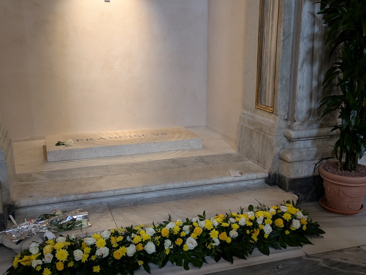 Papa Francisco, túmulo, Basílica de Santa Maria Maior