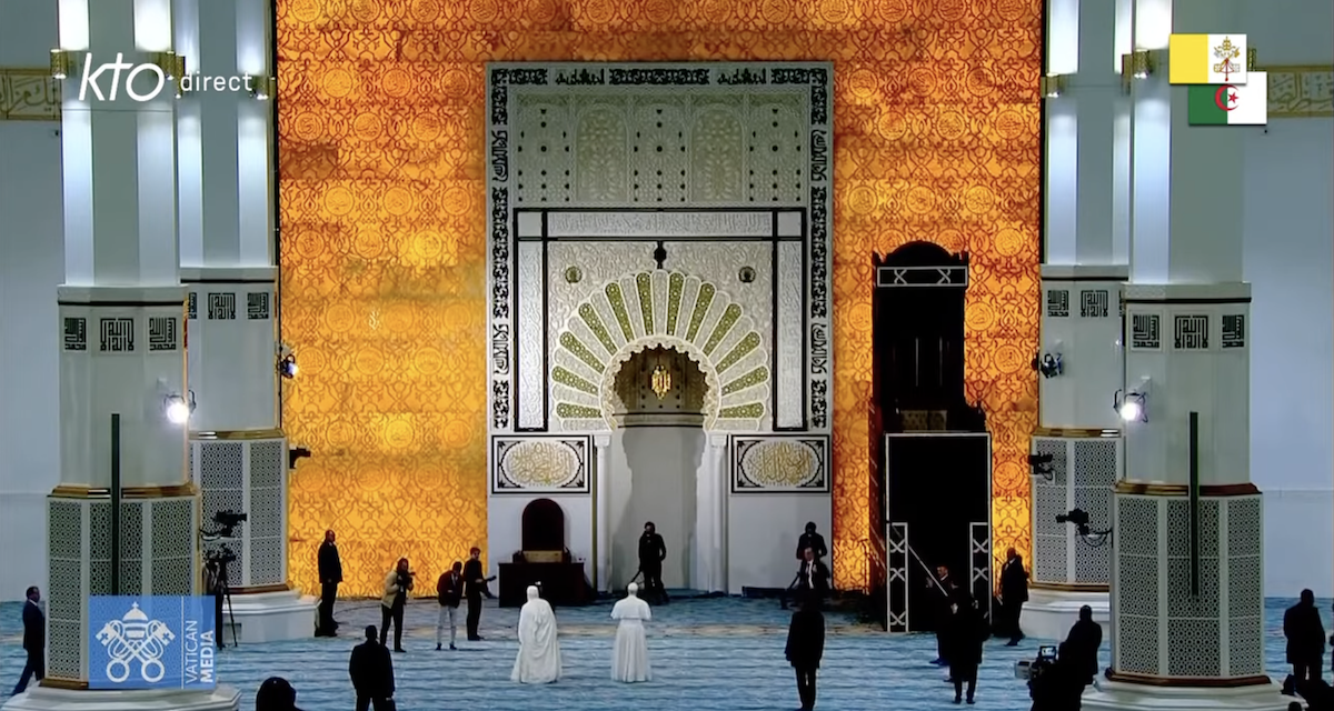 Papa Leão XIV, Grande Mesquita de Argel, Argélia,