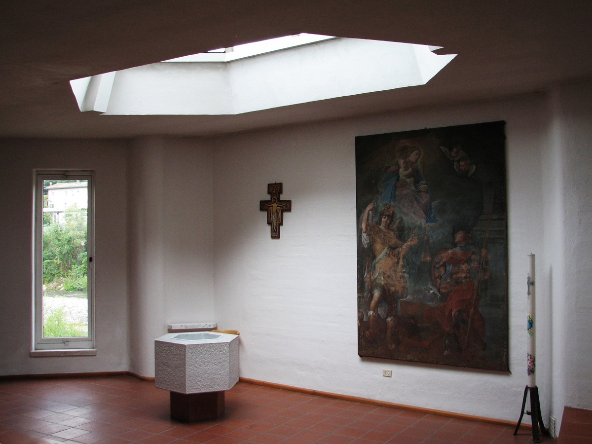Batistério da Igreja de Santa Maria Assunta (1977 e 1978), Riola di Vergato, Itália