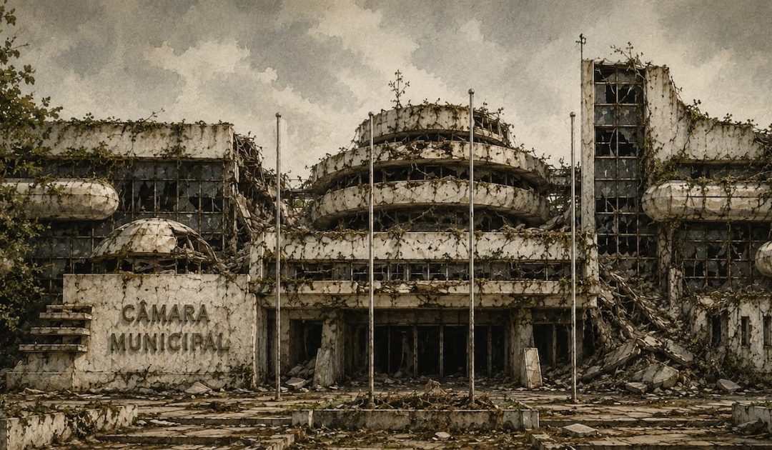 Um regressado coliseu de roma