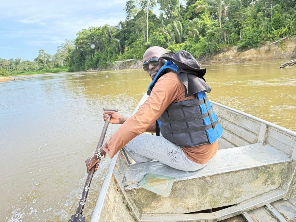 Albanus Kioko em Catrimani. Foto: Direitos reservados.