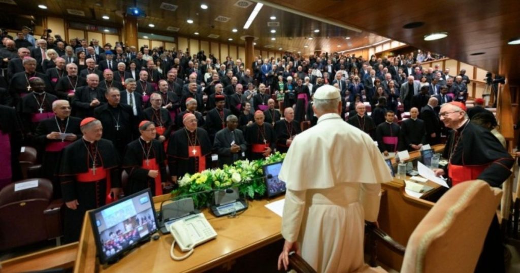 Apresentação da enciclica Magnifica Humanitas, 25 maio 2026. Foto Vatican Media 5