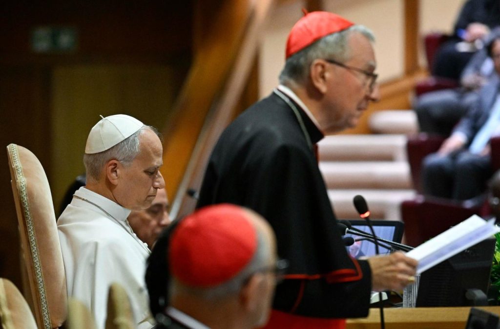 Cardeal Parolin na apresentação da encíclica Magnifica Humanitas (@VaticanMedia) 2