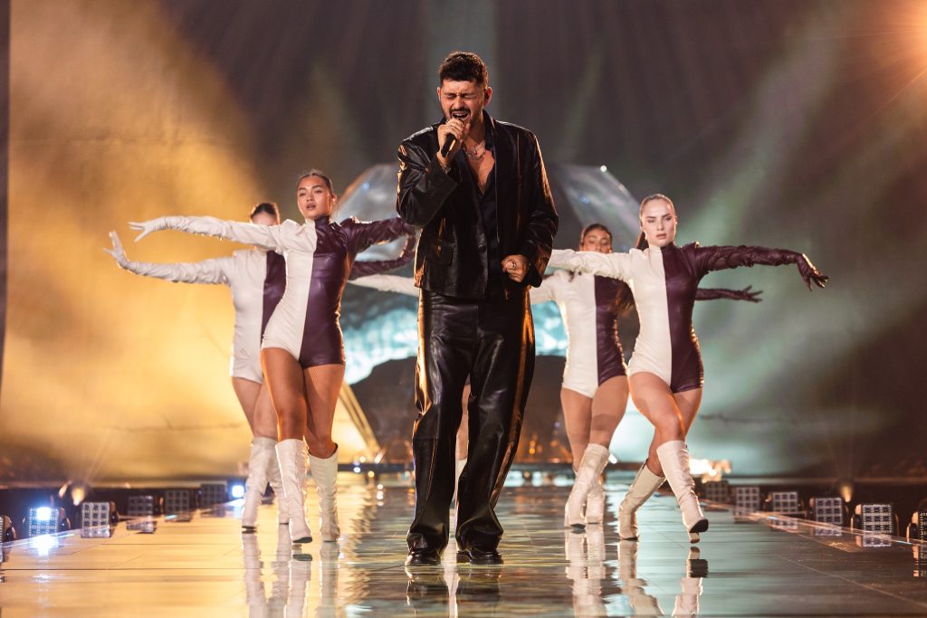 Noam Bettan representou Israel e ficou apurado para a final do Festival. Foto Eurovision Song Contest