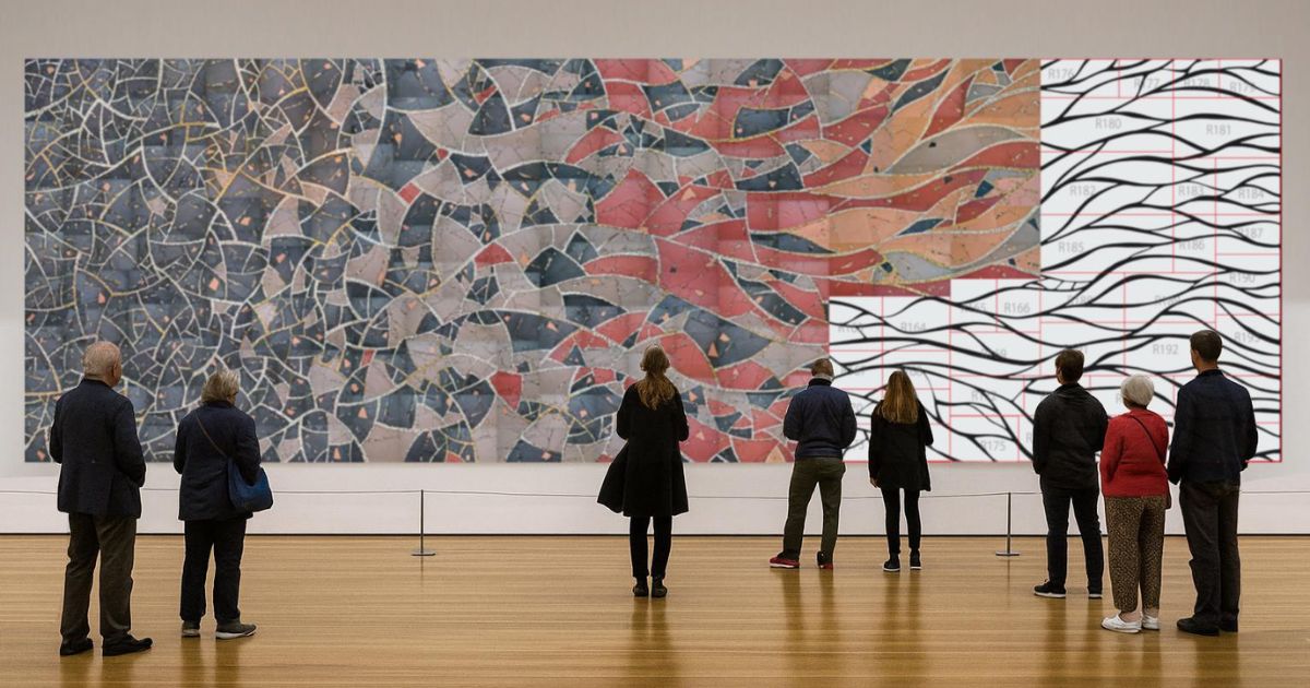 Projeto Renaissance, uma iniciativa da Irmã Samuelle e do cineasta Quentin Delcourt, que visa criar um mosaico de 50 metros quadrados. Foto DR Projeto Renaissance, uma iniciativa da Irmã Samuelle e do cineasta Quentin Delcourt, que visa criar um mosaico de 50 metros quadrados. Foto DR