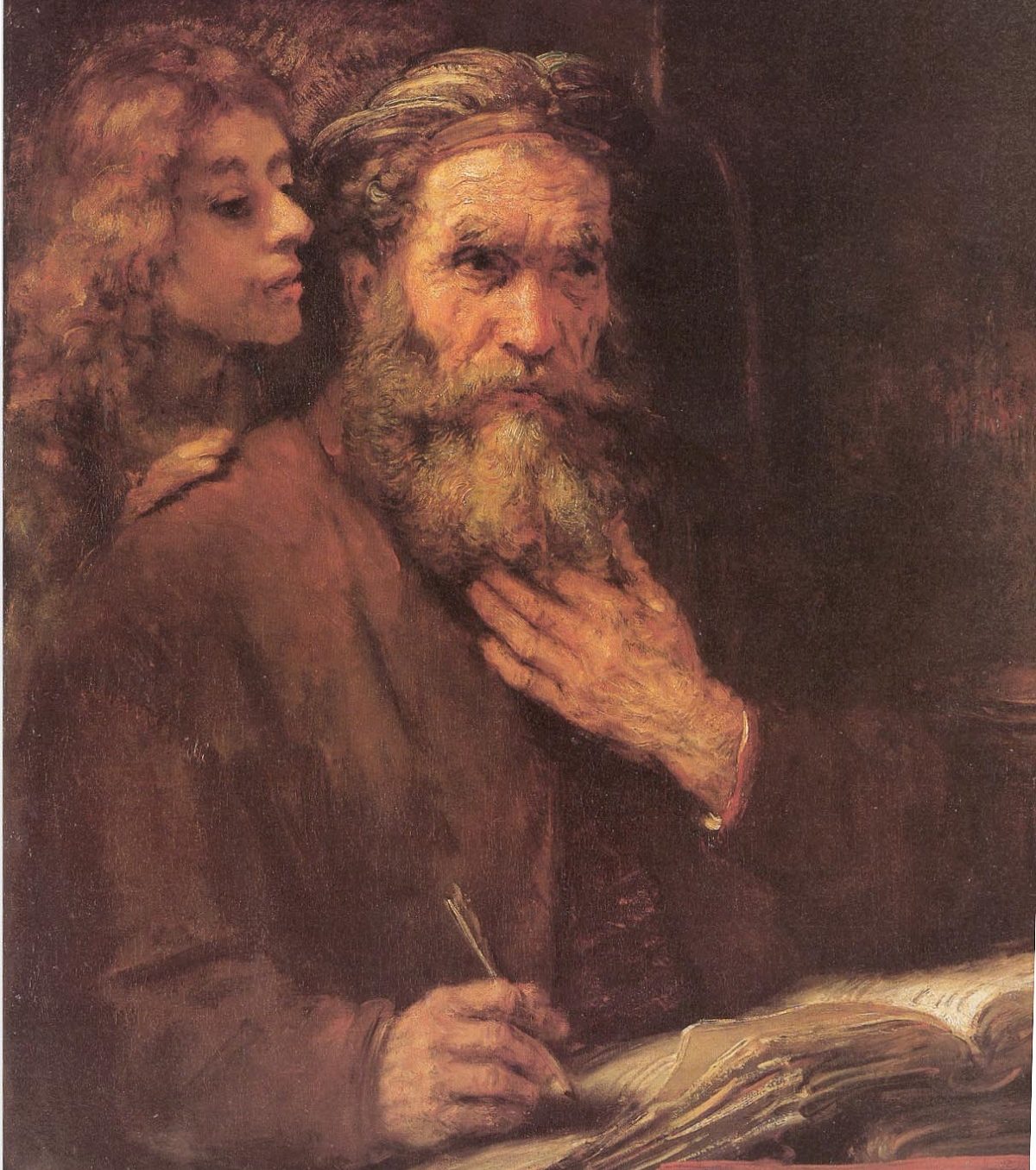 Rembrandt . São Mateus