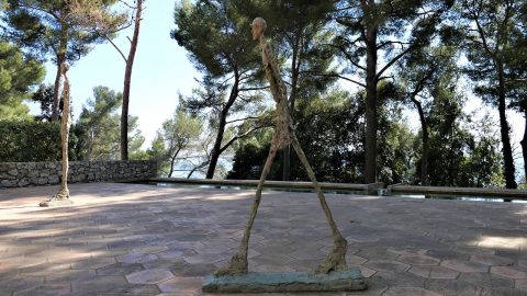 L'Homme qui marche». Alberto Giacometti.