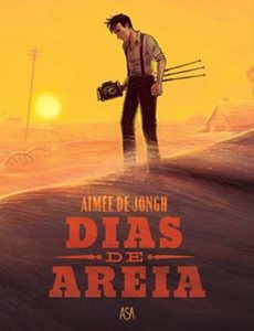 Capa de Dias de Areia. livro BD