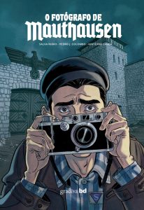 Capa de O Fotógrafo de Mauthausen. livro BD